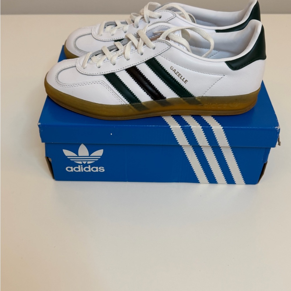 Adidas Gazelle NIB -  Indoor 'White Collegiate Green'